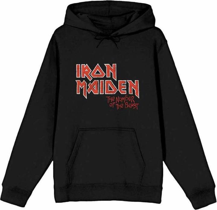 Music Brand Number Of The Beast Kapuzenpullover Logo (S)