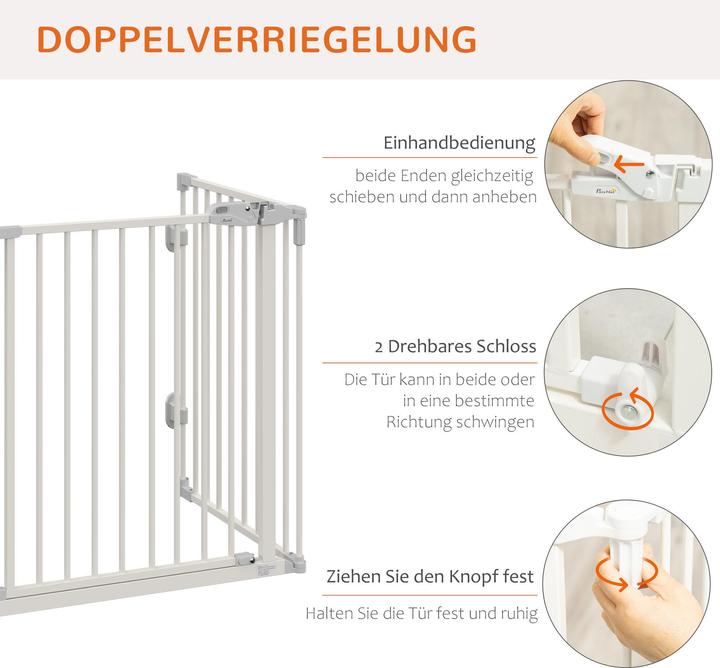 Image du produit PawHut Barrière de sécurité (82.50 cm)