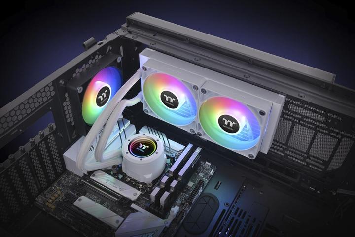 Produktbild Thermaltake TH240 V2 ARGB Sync CPU Liquid Cooler All-In-One wh