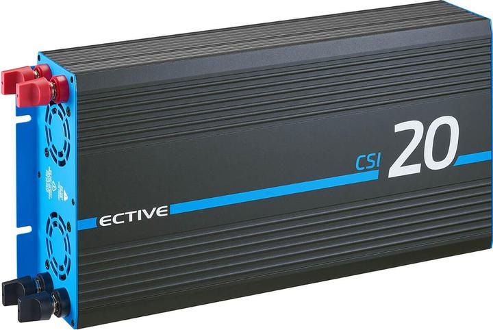 Actual product image Ective CSI 20 Sinus-Wechselrichter 2000W 24V mit Netzvorrangschaltung und Ladegerät (CH-Stecker)