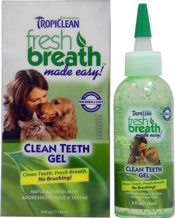 Tropiclean Teeth oralcare gel (Dog, 118 ml)