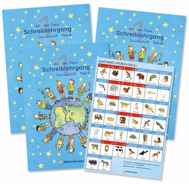 Produktbild ABC der Tiere 1 - Schreiblehrgang (Deutsch, Rosmarie Handt, Klaus Kuhn, Heike Treiber, 2016)
