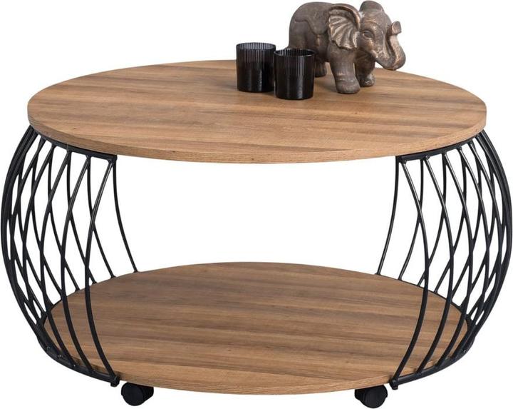 Brown oak decor