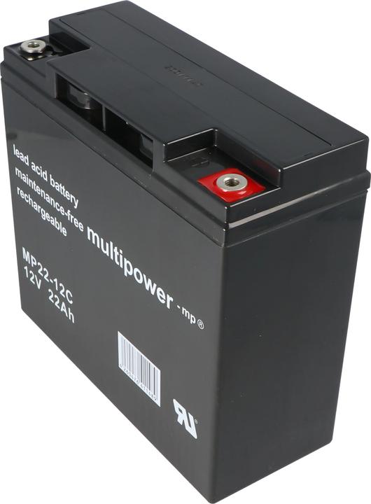 Image du produit Multipower Akku SXT Raptor 1200 Elektroroller, passend für 6-DZM-20 (60 V, 22 Ah)