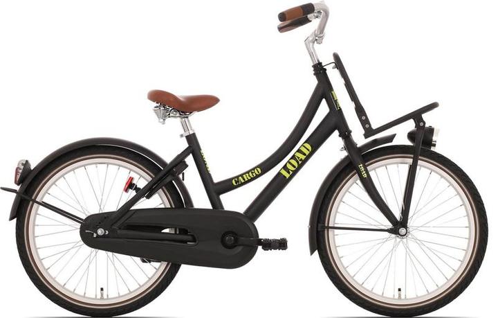 Bikefun Load 20 Mädchenbike mit Remubo - Matt Black