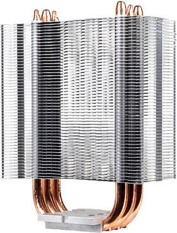 Actual product image Silverstone SST-AR01 - Argon CPU cooler with 3 heat pipes, Direct Contact Heatpipe technology and e