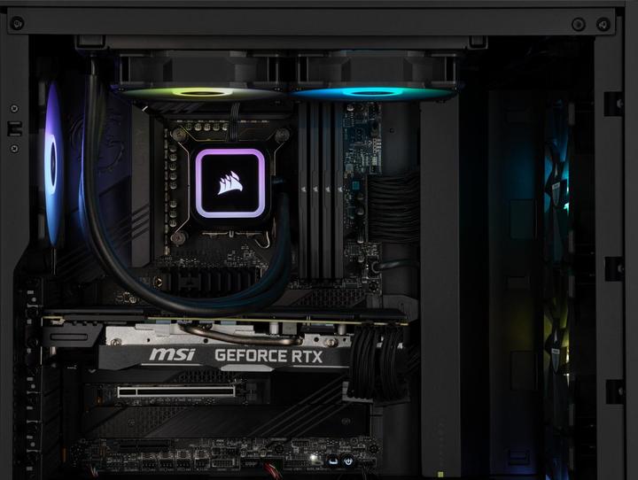 Actual product image Corsair H100x RGB Elite