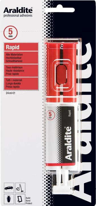 Araldite Rapid Kleber, Spritze (75 g, 24 ml)
