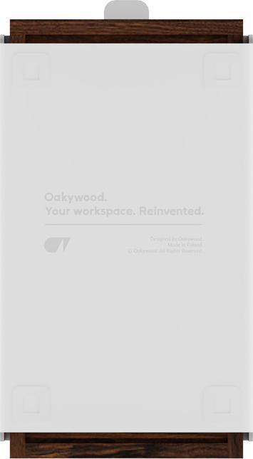 Image du produit Oakywood Kleine modulare Schublade | Kompakter Schreibtisch-Organizer für Eichenholz-Schreibtischregal