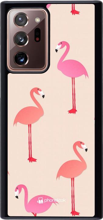 Produktbild PhoneLook Hülle Pink Flamingos Pattern (Samsung Galaxy Note 20 Ultra)