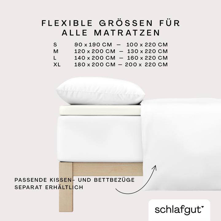 Immagine prodotto schlafgut Pure Topper (90 x 190 - 100 x 220 cm)