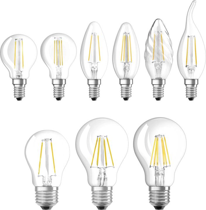 Actual product image Osram LED illuminant Retrofit Classic A Filament (E27, 6.50 W, 806 lm, 1 x, E)