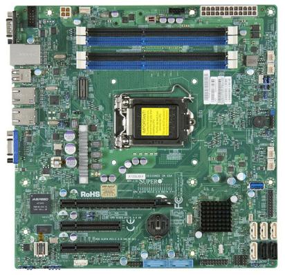 Supermicro X10slm-F (LGA 1150, Intel C224, mATX)