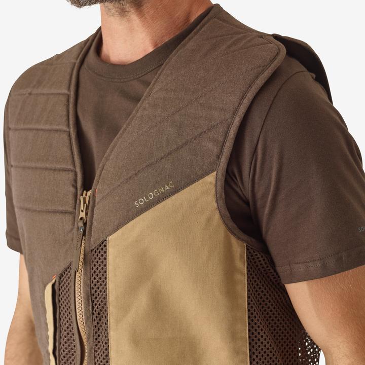 Produktbild Solognac Schiessweste Trap 500 braun (XL)