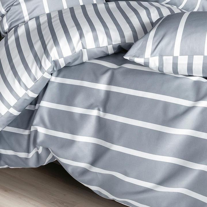 Image du produit Janine Mako-Satin Bettwäsche modern classic (Housse de couette, 160 x 210 cm)