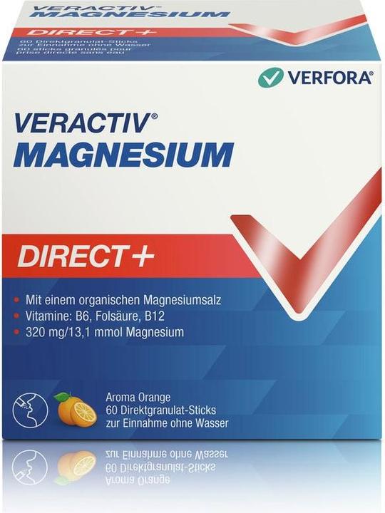 Veractiv Magnesium Direct+ (60 Stück, Stift, 185 g)