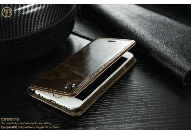 Produktbild Caseme Klassische Leder Hülle (Apple iPhone 6s Plus, Apple iPhone 6 Plus)