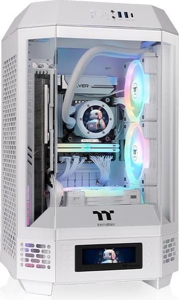 Actual product image Thermaltake The Tower 250 Snow White (Mini-ITX)