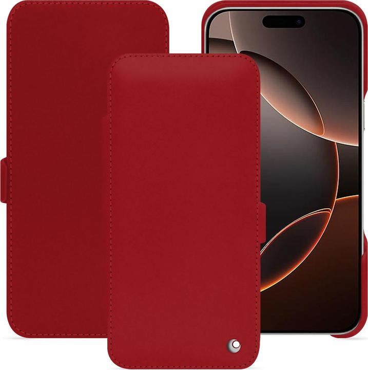 Actual product image Noreve Horizontal leather flap shell (Apple iPhone 16 Pro)