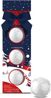 Actual product image Grace Cole Cocoa & Vanilla Sparkling Balls Gift Set 3 x 100g