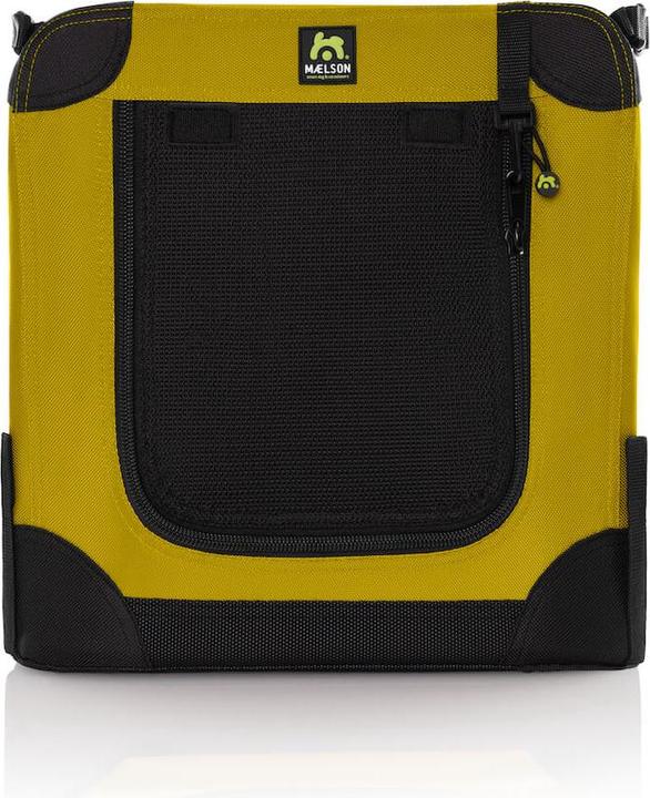 Produktbild Maelson Soft Kennel Hundebox in 3 Grössen - Saffron Yellow (Hund, Atmungsaktiv, Waschbar, Faltbar)