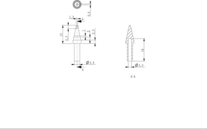 Produktbild Toolcraft Lötspitze Meisselform 1.2 mm (Lötspitze)
