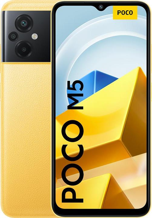 Produktbild Xiaomi Poco M5 (128 GB, Yellow, 6.58", Dual SIM, 50 Mpx, 4G)