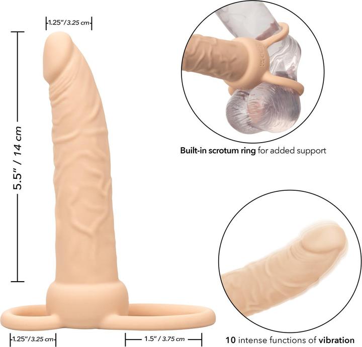Produktbild CalExotics Performance Maxx™ Rechargeable Dual Penetrator - Ivory