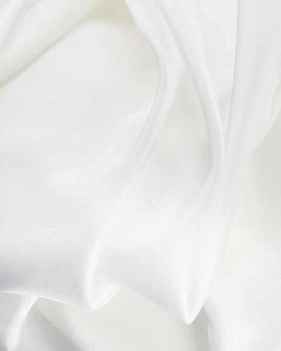 Image du produit Ideen Écharpe Pongé 05, blanc, 40x150 cm