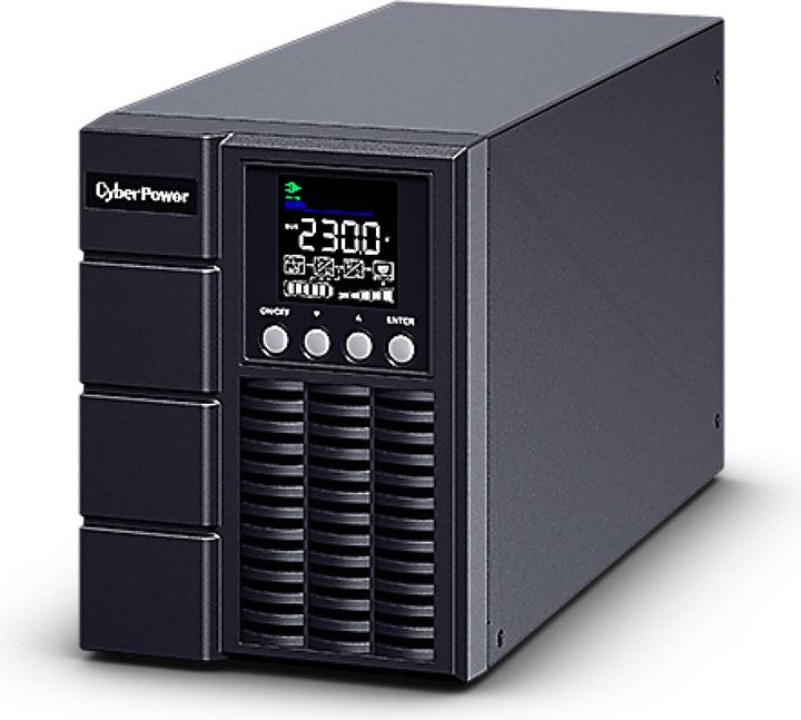 Cyberpower OLS1000EA-DE Double conversion UPS 1000VA/900W LCD SNMP Slot german software VMWARE ready (1000 VA, 900 W, Online double converter UPS)