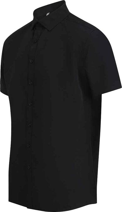 Actual product image Henbury Mens Cotton Feel CoolPlus Short-Sleeved Formal Shirt (M)