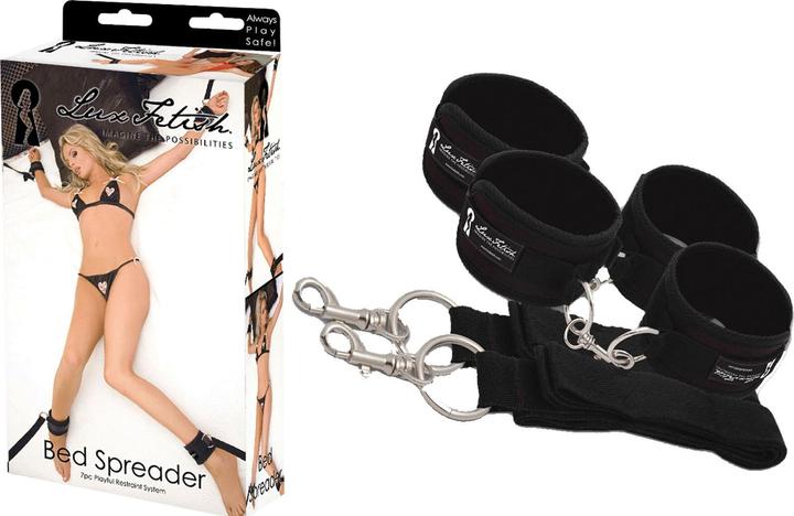 Actual product image Lux Fetish Bed restraint set