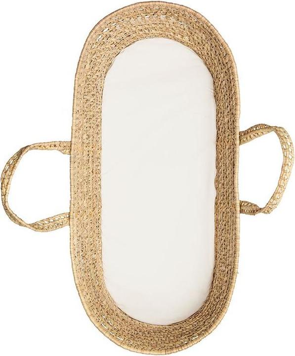 Produktbild Funnababy Musselin Moses-Korb-Textilien - Taube - Grau - 85 cm