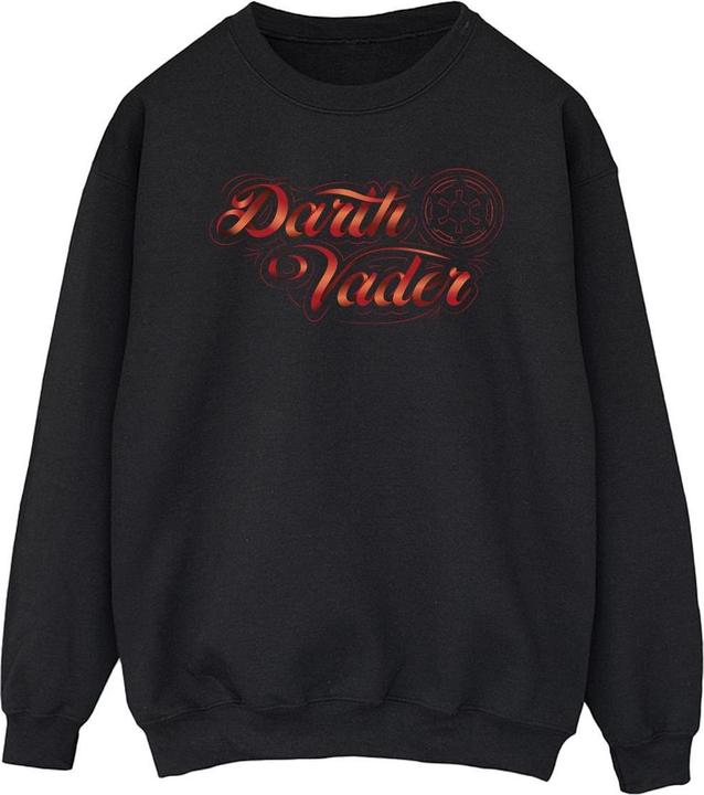 Produktbild Star Wars ObiWan Kenobi Darth Vader Ribbon Font Sweatshirt (S)
