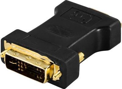 Actual product image Deltaco DVI adapter analogue DVI - analogue VGA (DVI)