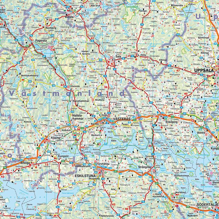 Produktbild Freytag & Berndt Autokarte Schweden