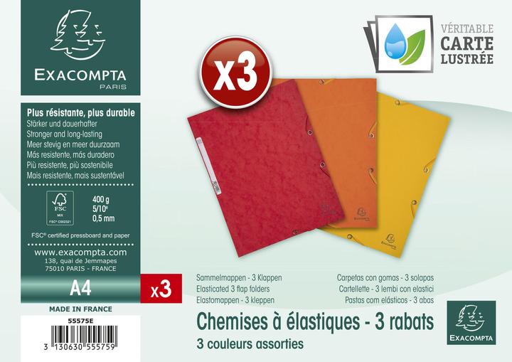 Produktbild Exacompta Sammelmappe mit Gummizug (A4, 1 x)
