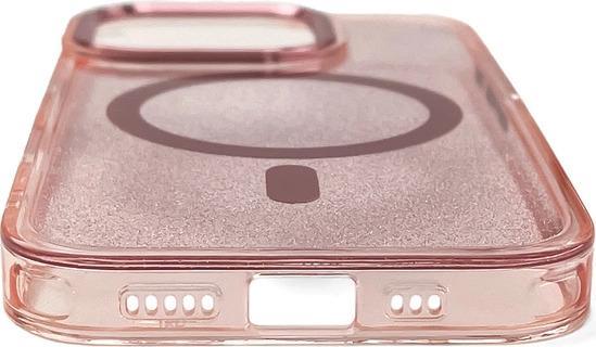Produktbild Hurtel Glitter Case mit MagSafe für iPhone 16e - Rosa (Apple iPhone 16e)