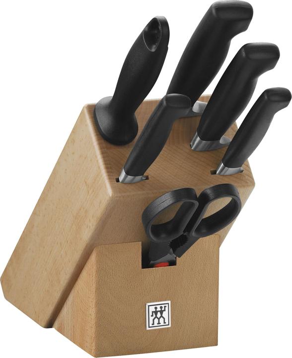 Produktbild Zwilling Messerblock Set 7-tlg. bestückt Buche
