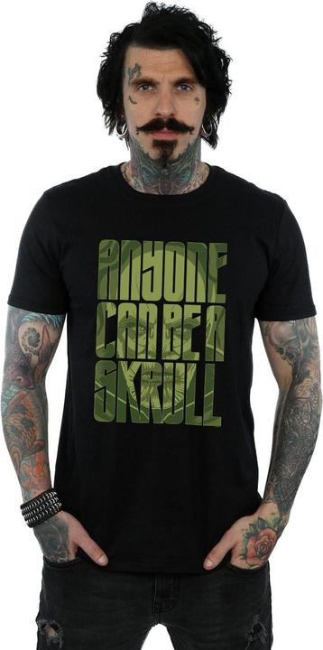 Actual product image Mens Captain Anyone Can Be A Skrull T-Shirt (XL)