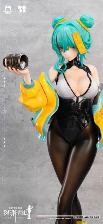 Actual product image Mengxiang Toys Original Character PVC Statue 1/4 Bar Abyss You You 42 cm