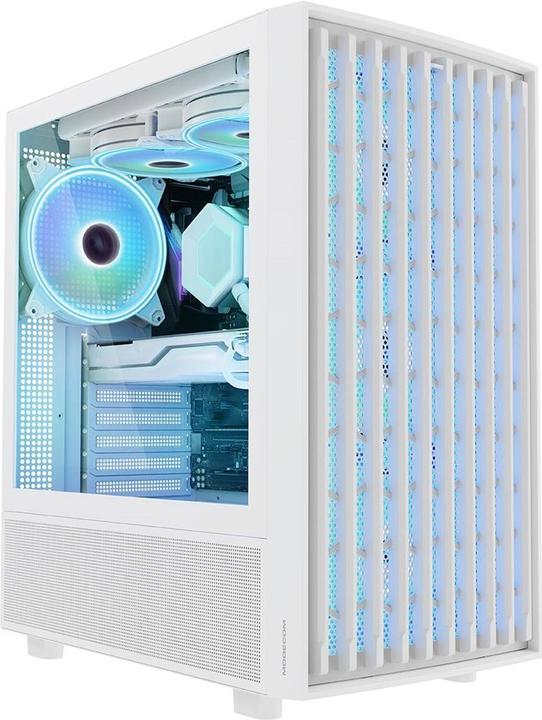 Actual product image Modecom Breeze ARGB Flow biała (Mini-ITX, mATX, ATX)