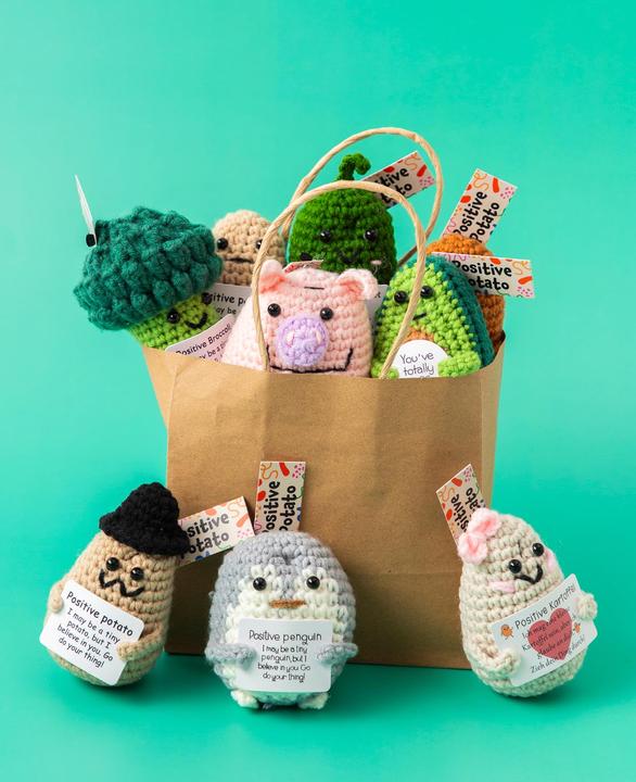 Image du produit I Am Creative Pingouin positif (4.50 cm)