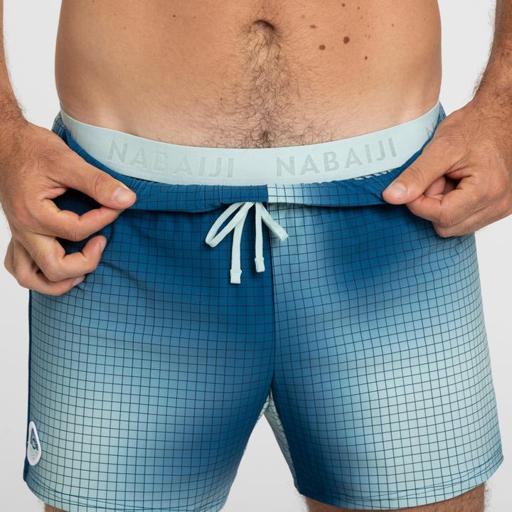 Image du produit Nabaiji Short de natation homme court - 100 Camo bleu (XL)