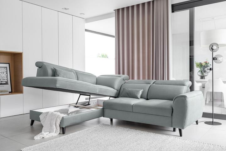 Actual product image ELTAP Noble (Corner sofa, 4-seater, Sofa bed)
