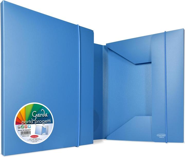 Produktbild Sei Rota Plastibor 3 Flap Folder Garda 40 Hellblau (A4, 24 x)