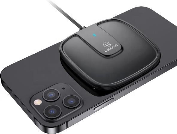Produktbild Usams Ultra-thin Magnetic Fast Wireless Charger (15 W)
