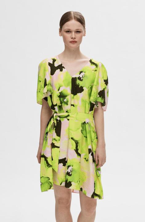 Actual product image Selected Femme Print mini dress (34)