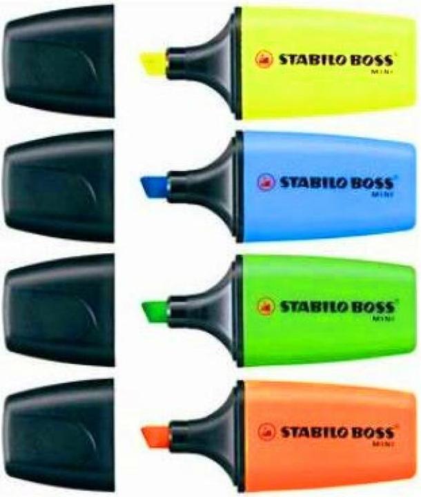 Actual product image STABILO Mini (Orange, Yellow, Green, Blue, 2 mm, 4 x)