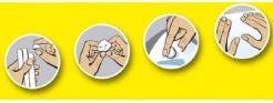 Actual product image UHU Patafix Klebepads weiss